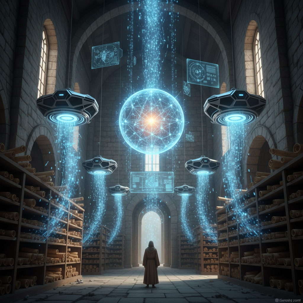 AI technology uncovering the hidden messages in ancient scrolls